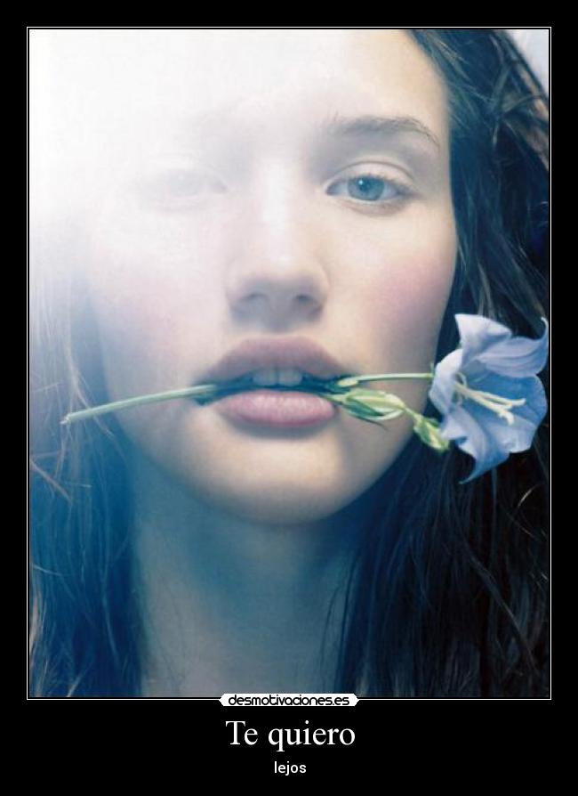 Te quiero -