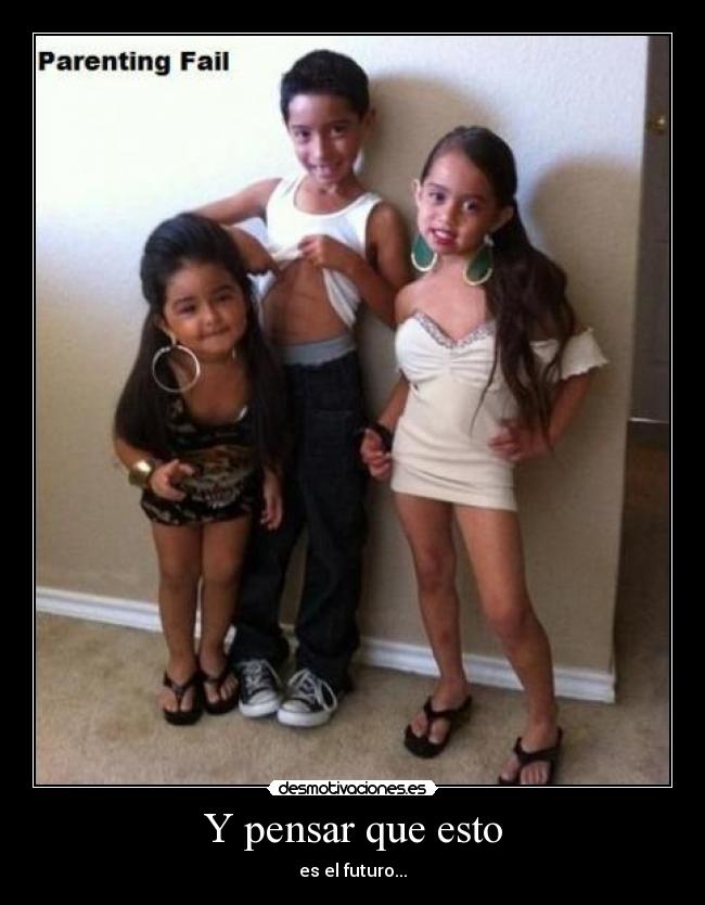 Y pensar que esto - es el futuro...