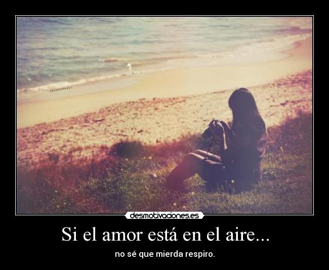 Si el amor está en el aire... -