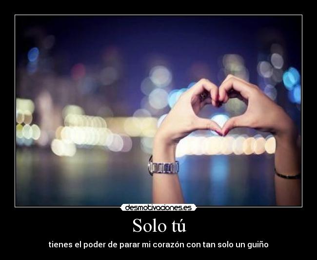 Solo tú -