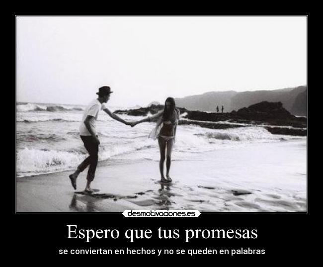 Espero que tus promesas - 