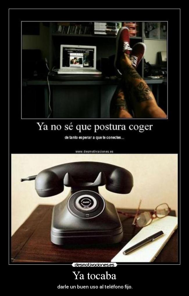 carteles telefono desmotivaciones