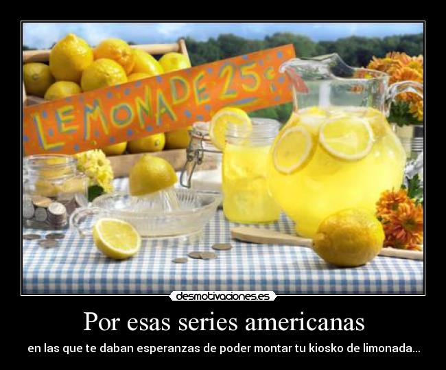Por esas series americanas -