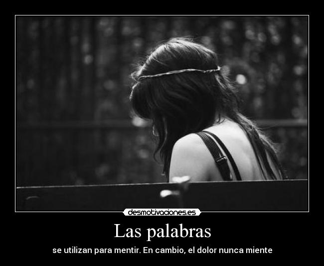 Las palabras -