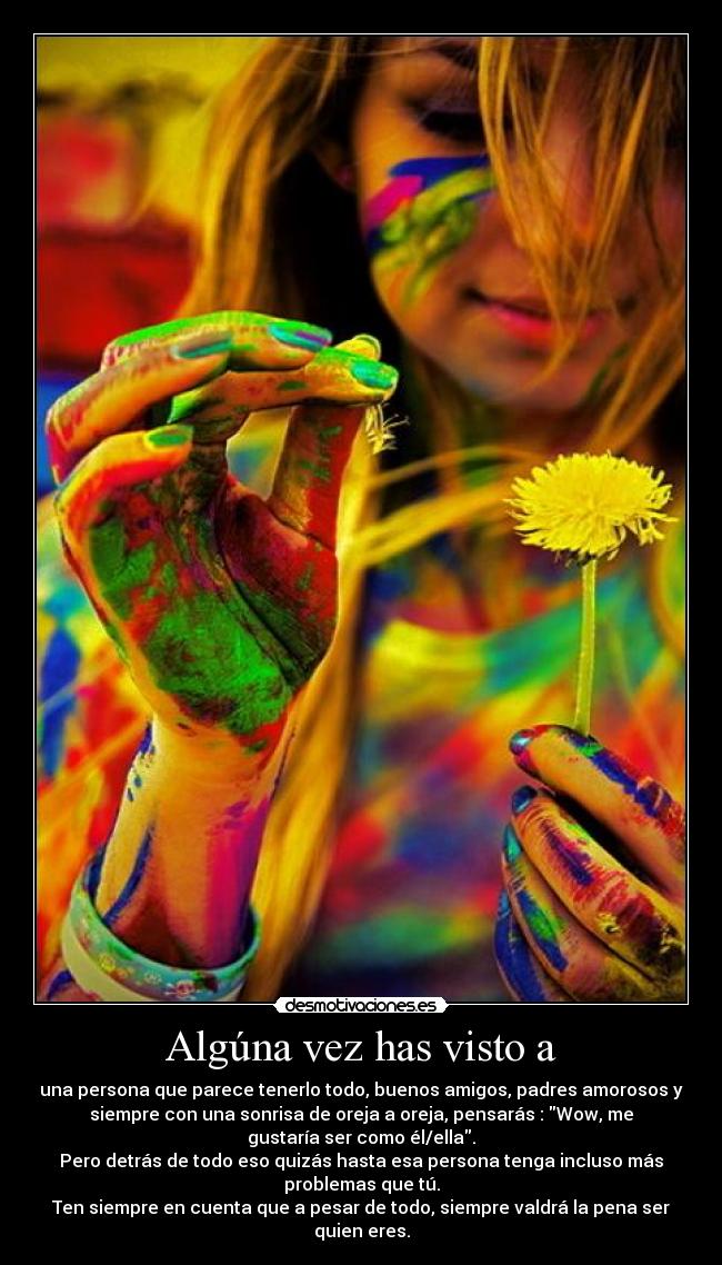 Algúna vez has visto a - 