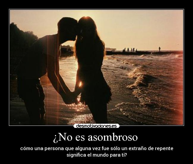 ¿No es asombroso  - 