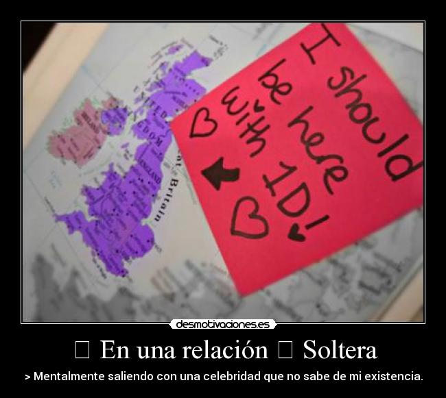 ❒ En una relación ❒ Soltera - 