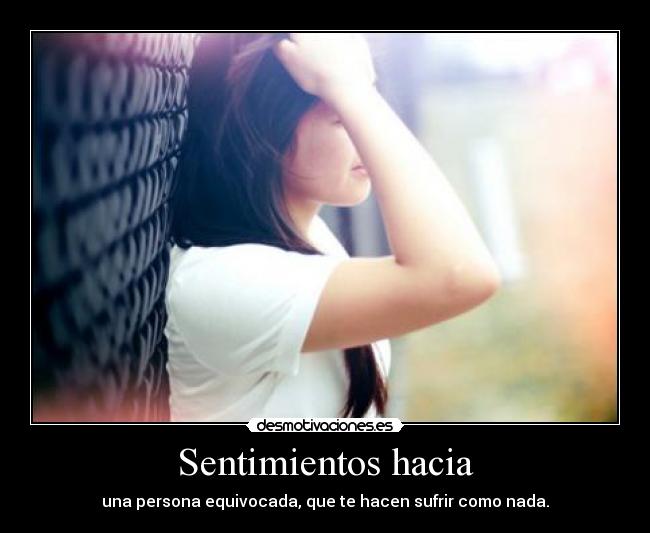 Sentimientos hacia - 