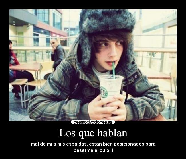 Los que hablan -