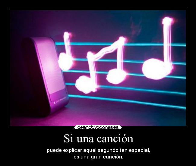 Si una canción -