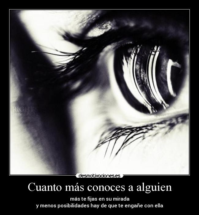 carteles guinooo imposible que una mirada mienta desmotivaciones