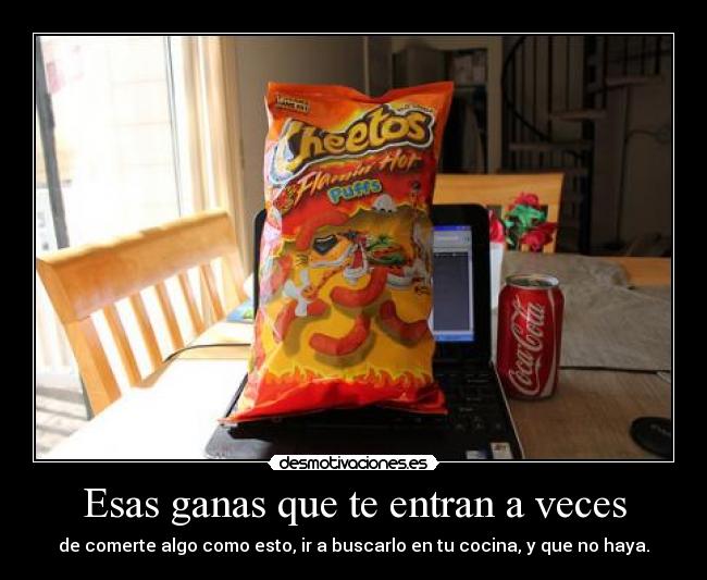 Esas ganas que te entran a veces - de comerte algo como esto, ir a buscarlo en tu cocina, y que no haya.