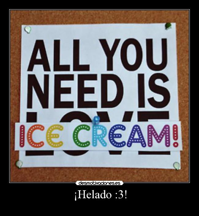 ¡Helado :3! - 