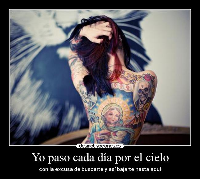 Yo paso cada día por el cielo - 