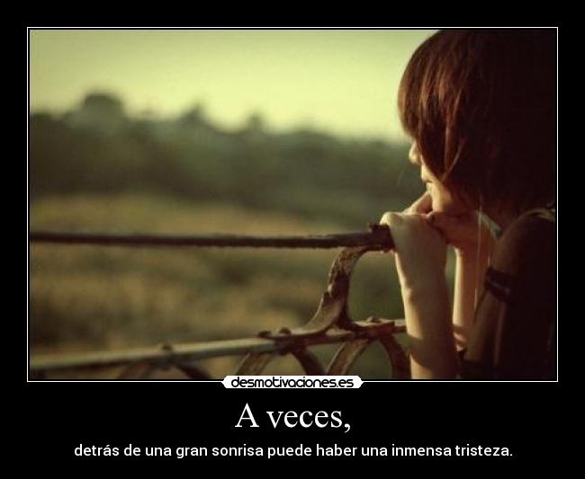 A veces, - 