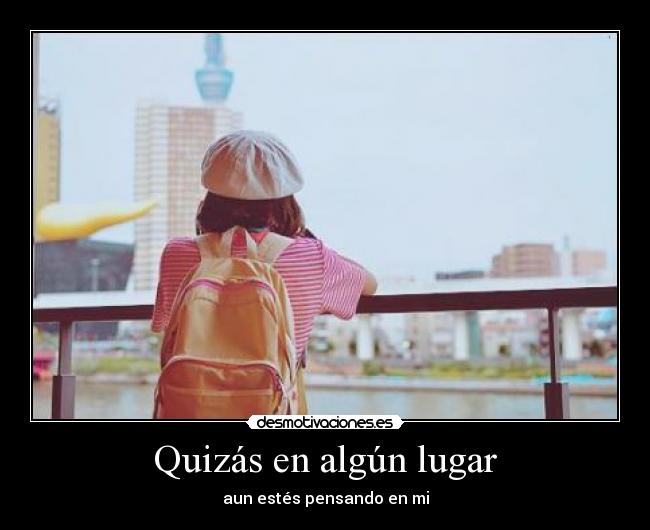Quizás en algún lugar -