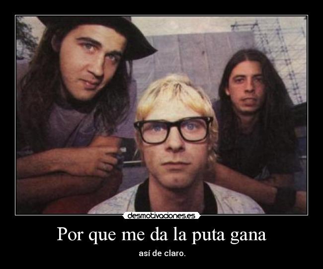 carteles nirvana desmotivaciones