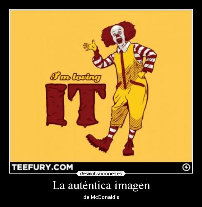 La auténtica imagen - de McDonalds