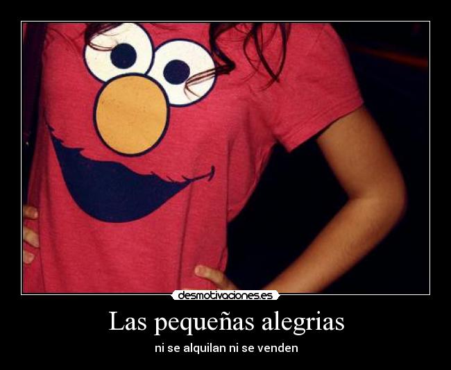 Las pequeñas alegrias - ni se alquilan ni se venden