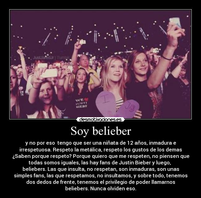 Soy belieber -