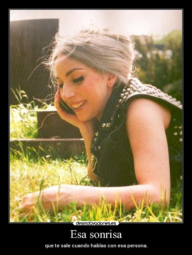 Esa sonrisa -