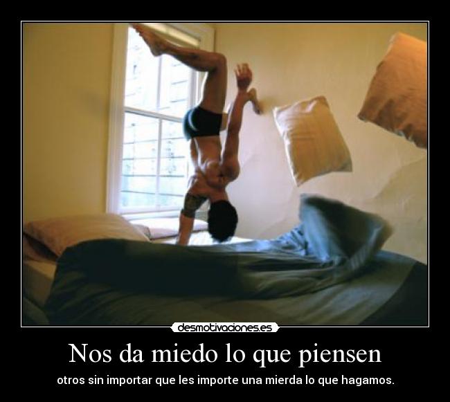 carteles miedo desmotivaciones