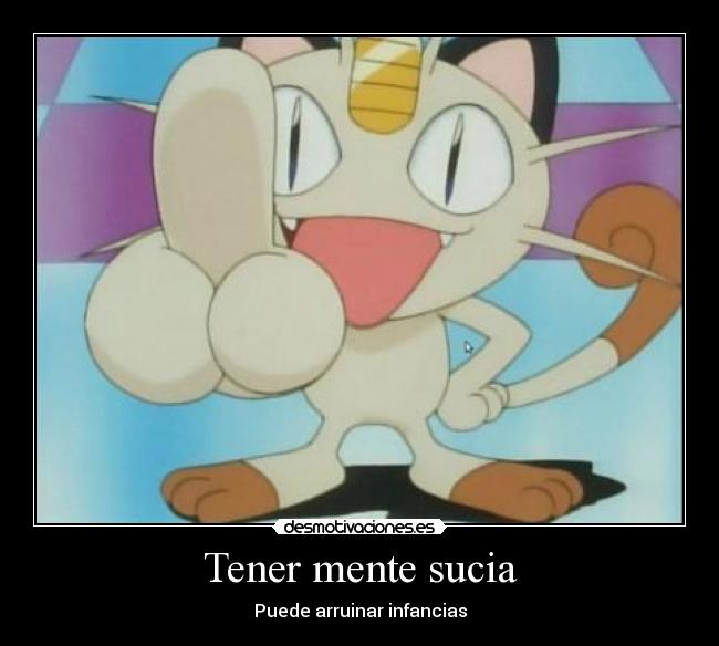 Tener mente sucia - Puede arruinar infancias