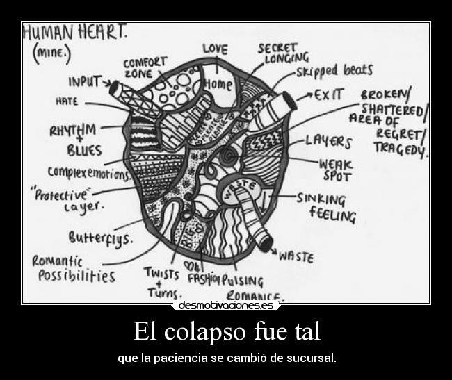 El colapso fue tal -