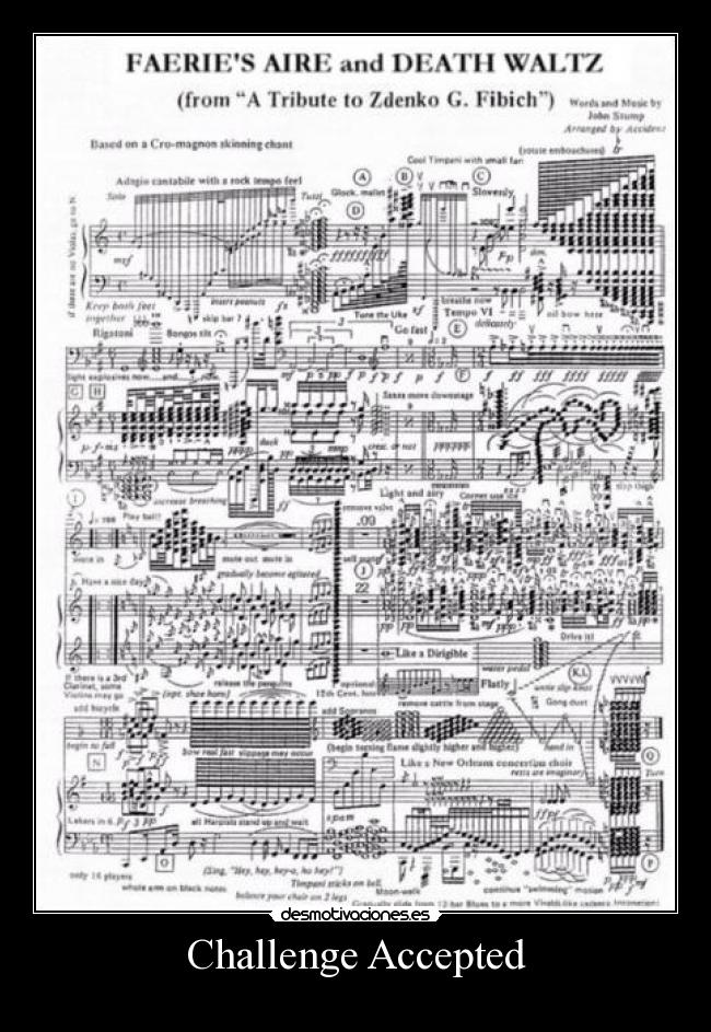 carteles challengeaccepted desmotivaciones