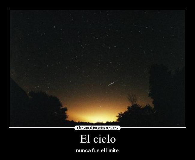 El cielo - 