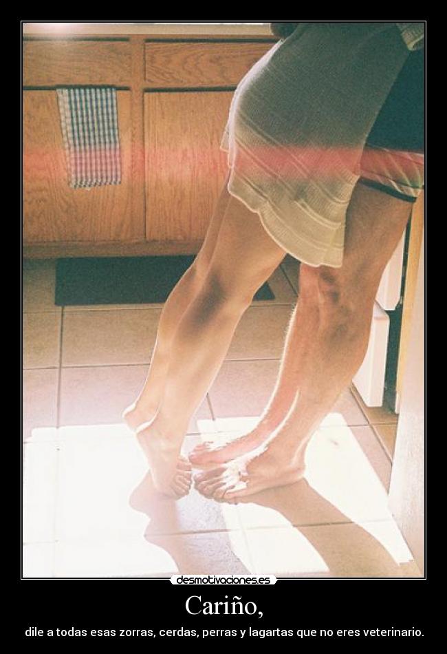 Cariño, -