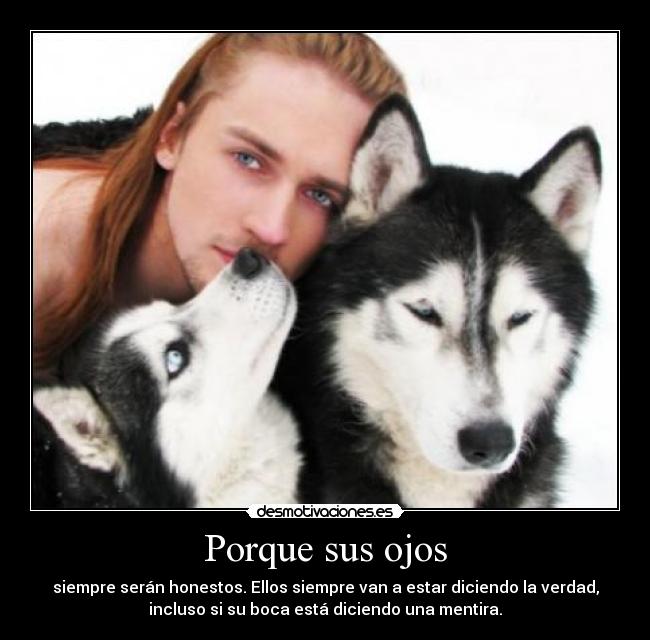 Porque sus ojos -