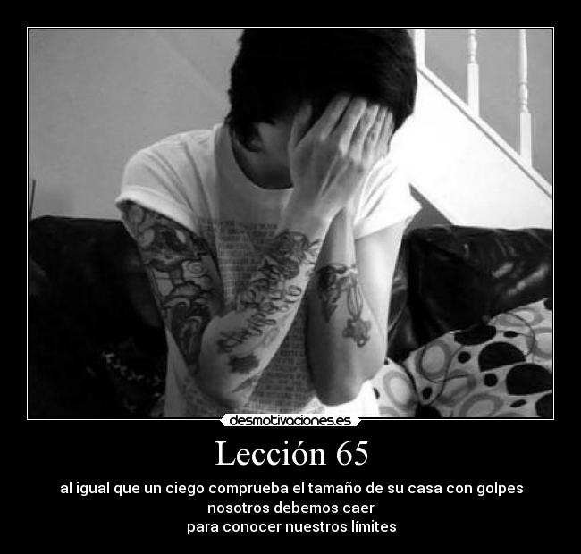 carteles leccion todos ciegos desmotivaciones