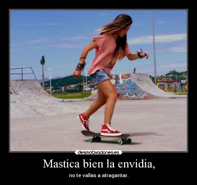 carteles mastica bien envidia desmotivaciones