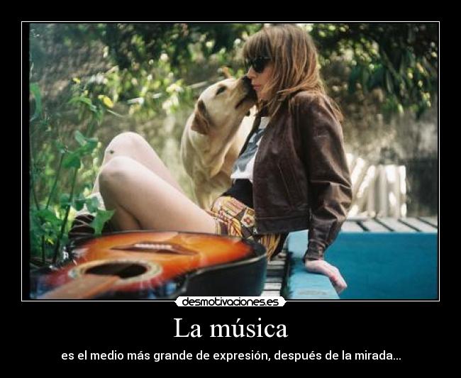 La música -