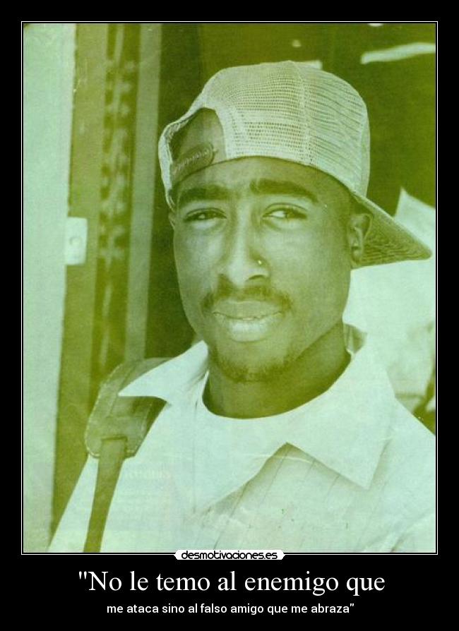 No le temo al enemigo que - 