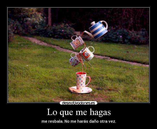 Lo que me hagas - 