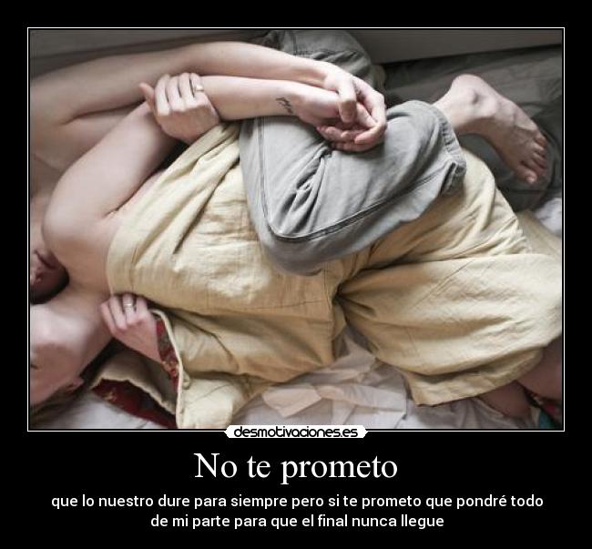 No te prometo - 