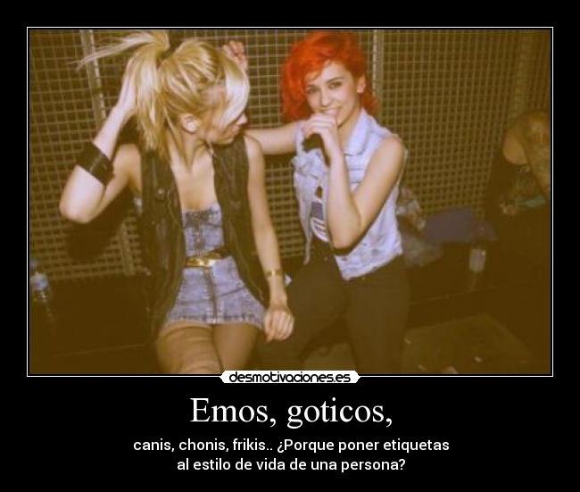 Emos, goticos, - 