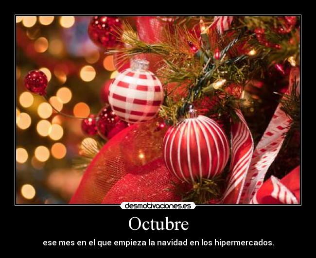 Octubre -