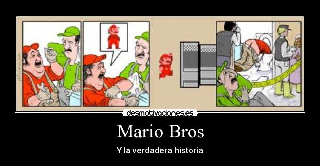 Mario Bros - Y la verdadera historia