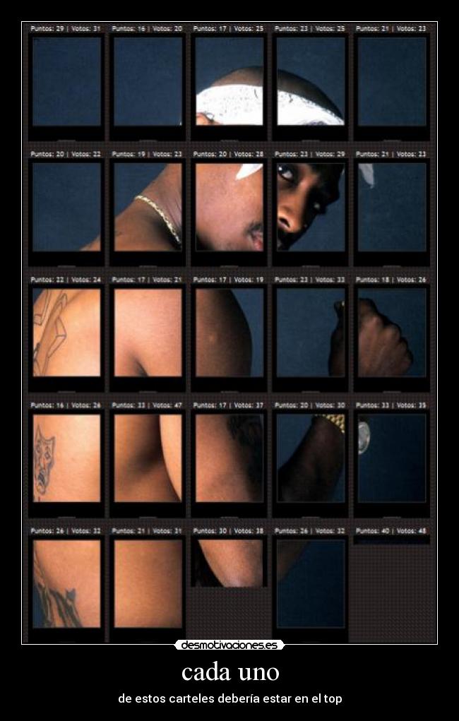 cada uno - de estos carteles debería estar en el top