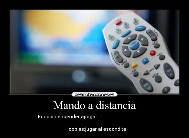 Mando a distancia - 