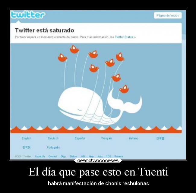 El día que pase esto en Tuenti - 