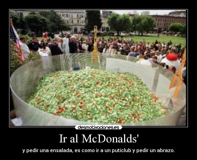 Ir al McDonalds -