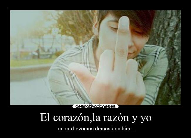El corazón,la razón y yo -