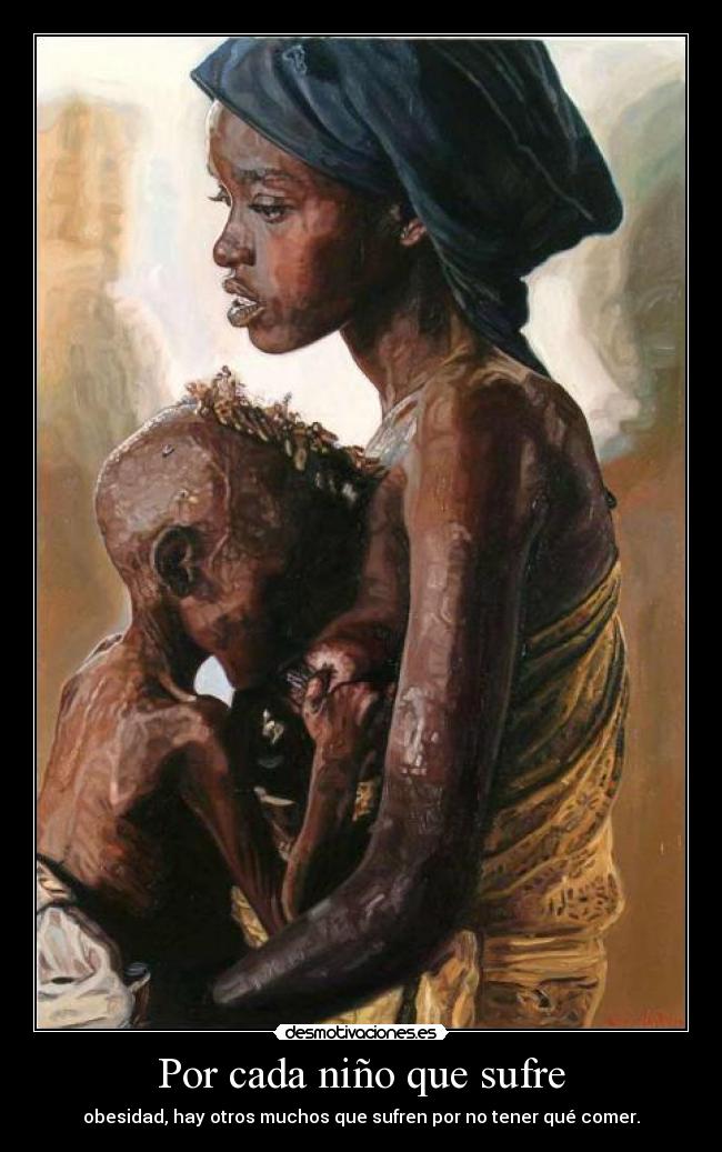 Por cada niño que sufre -