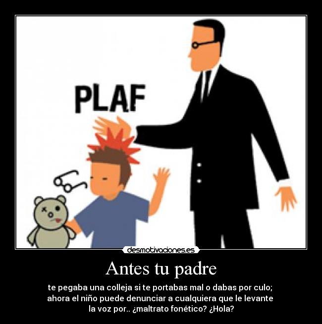 Antes tu padre - 