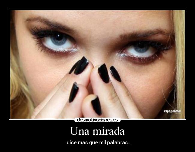 Una mirada - 