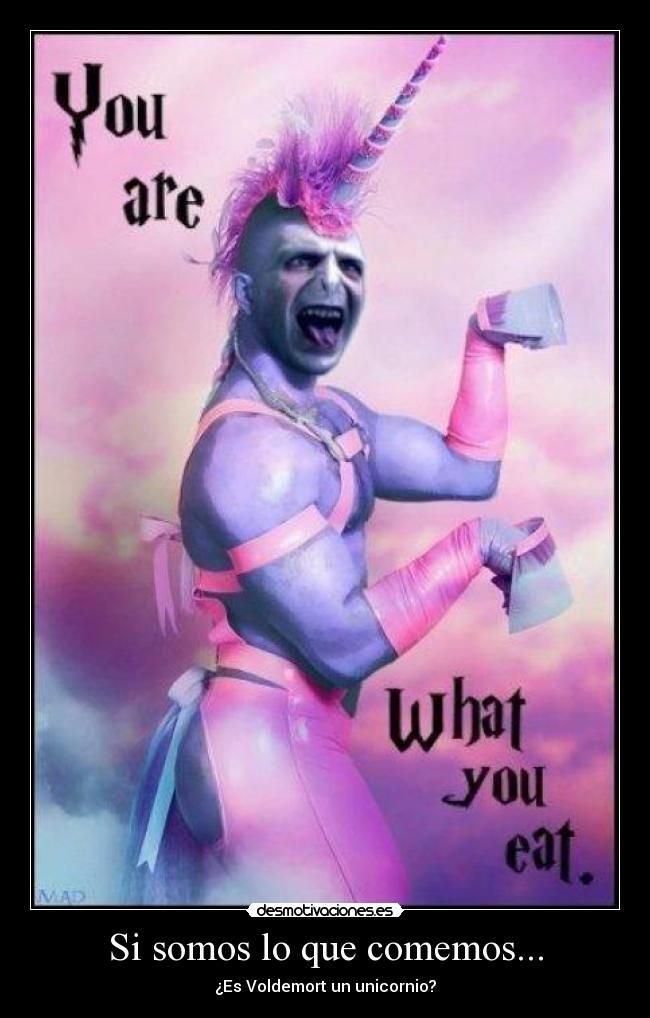 carteles voldemort unicornio porque comio sangre primera pelicula por acuerdan desmotivaciones